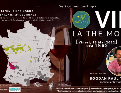 VIN la The Mood: ruta vinurilor nobile (Valea Loarei spre Bordeaux)
